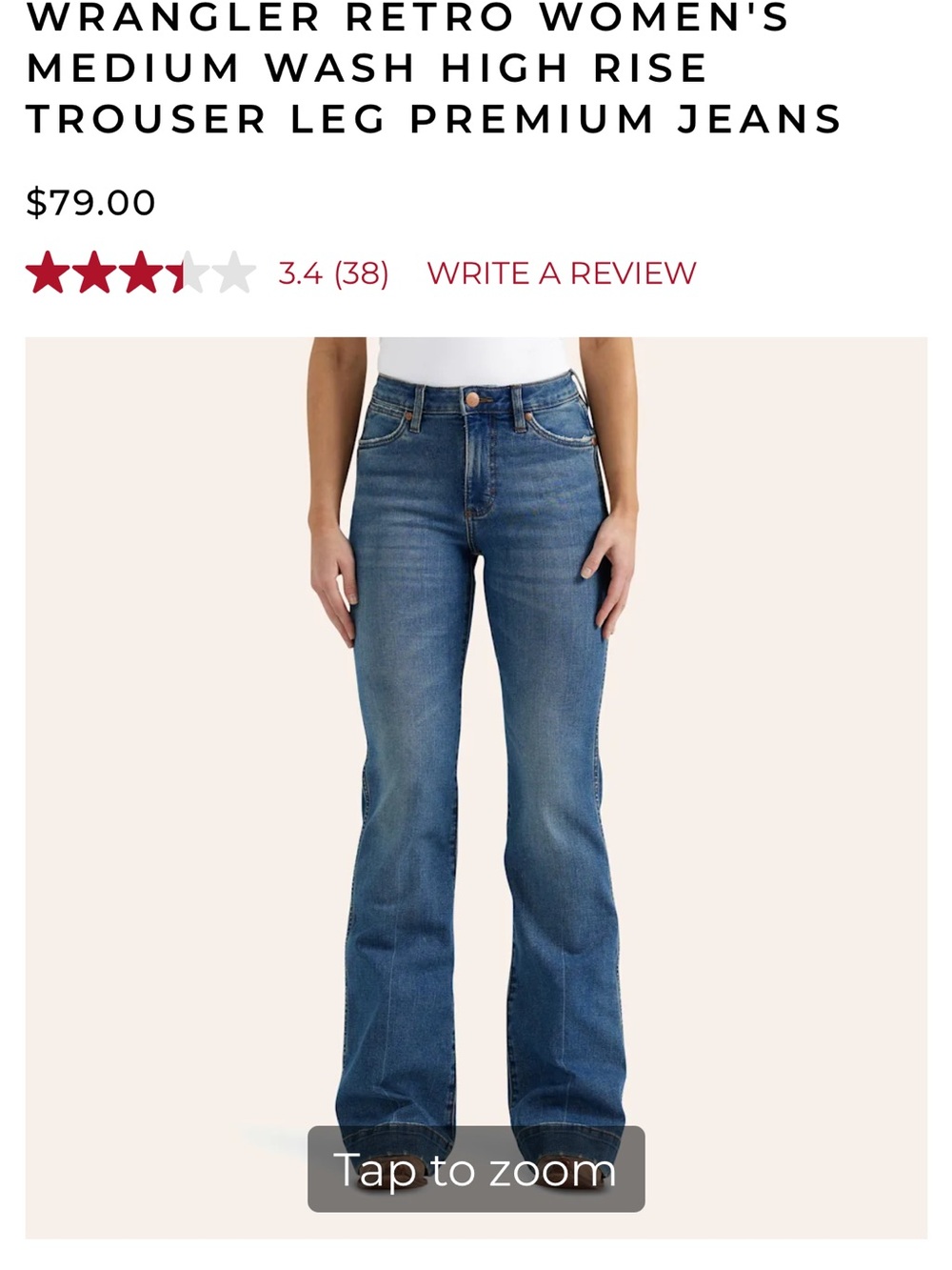 Wrangler Retro Jeans 1011MPEAB